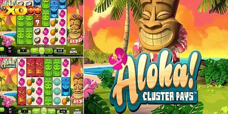 Aloha Cluster Pays - Khám Phá Game Nổ Hũ Hấp Dẫn Tại XO88