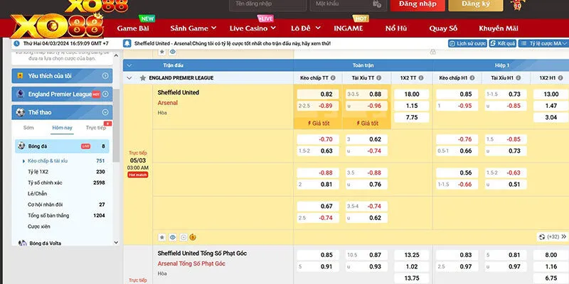 Khám phá kho trò chơi đặc sắc tại XO88